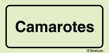 Sinal para instalações desportivas, Camarotes