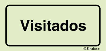 Sinal para instalações desportivas, Visitados