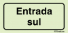 Sinal para instalações desportivas, Entrada Sul