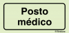 Sinal para instalações desportivas, Posto médico